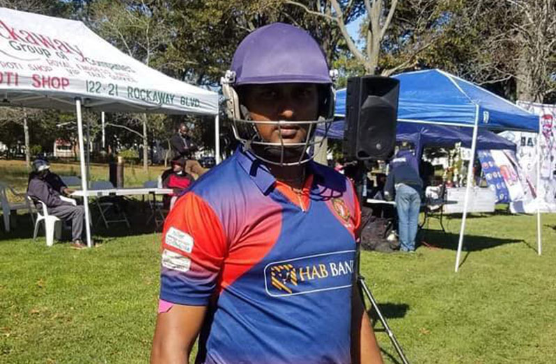 Waslim Haslim scored a hundred for Everest/ACS on Saturday.