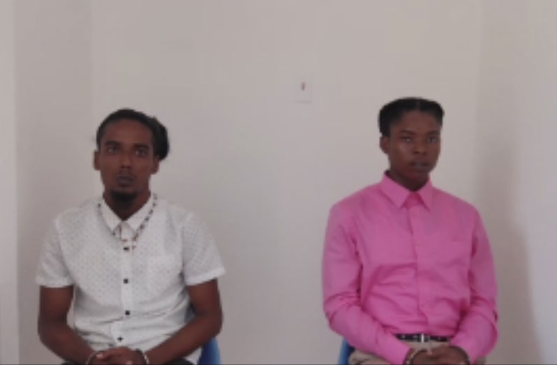 Kevin Persaud called “Boyce” (left) and Selwin Dawson called “Crack Skull”.