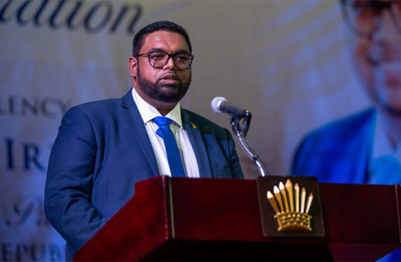 President of the Co-operative Republic of Guyana, Dr. Irfaan Ali