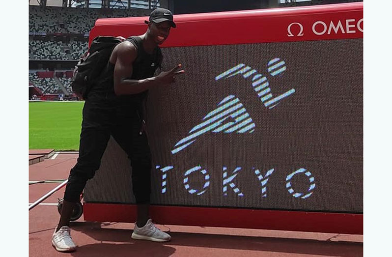 Guyana’s Emanuel Archibald will compete in the Men’s 100 metres in Tokyo, Japan.