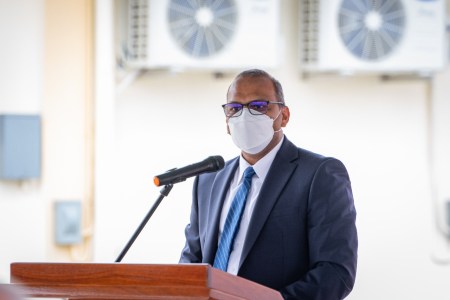 Health Minister, Dr Frank Anthony