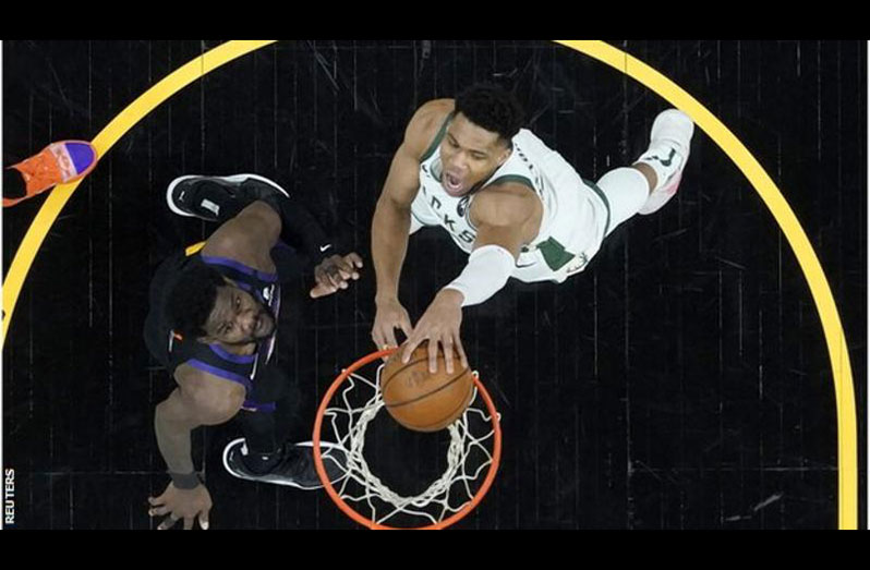 Suns Beat Bucks In Game Two, Leads 2-0 In NBA Finals - Guyana Chronicle