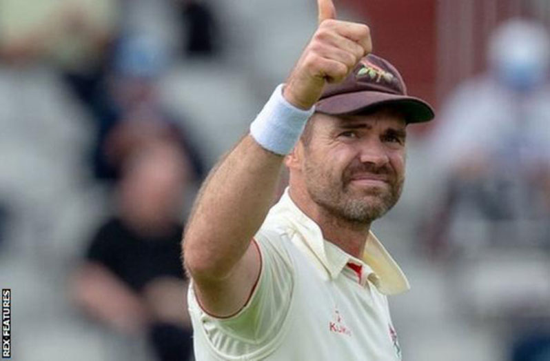 James Anderson has taken more first-class wickets for England (617) than he has for Lancashire.