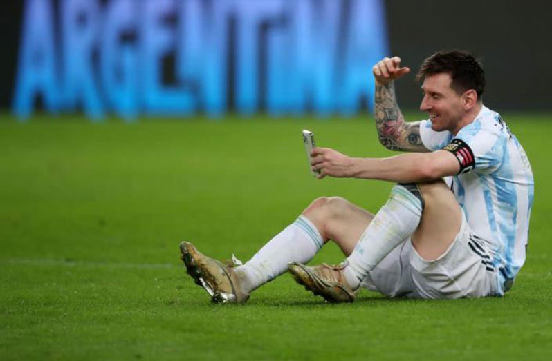Lionel Messi   had lost all four of his previous finals with Argentina.