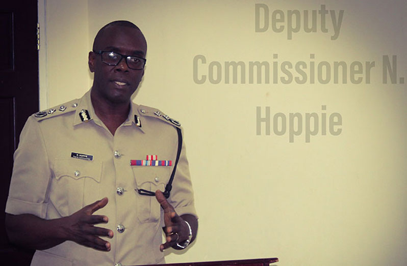 Commissioner of Police, Nigel Hoppie