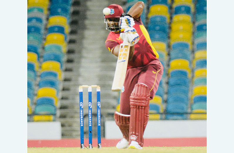 Captain Kieron Pollard top-scored with 56 in his team’s paltry 123 in pursuit of 257.