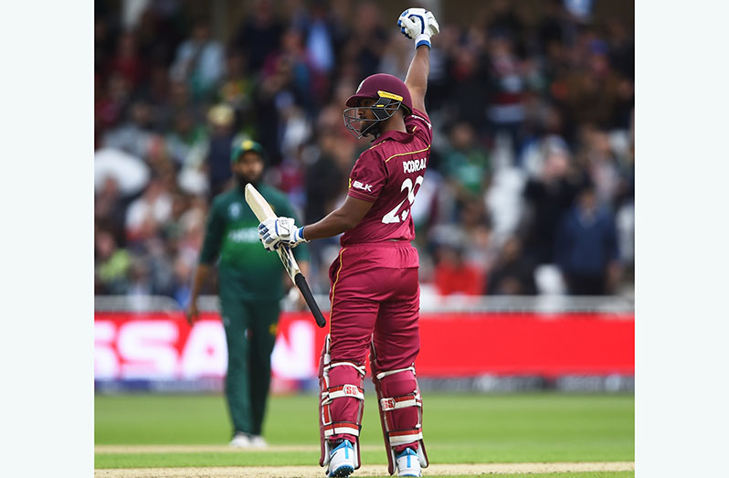 FLASHBACK: Nicholas Pooran celebrates West Indies' win, Pakistan v West Indies, World Cup 2019, Trent Bridge, May 31, 2019