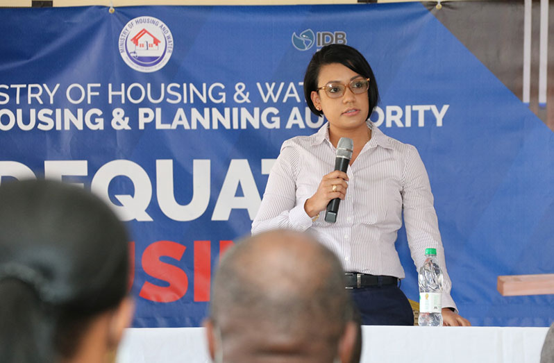 Susan Rodrigues, Minister within the Ministry of Housing and Water