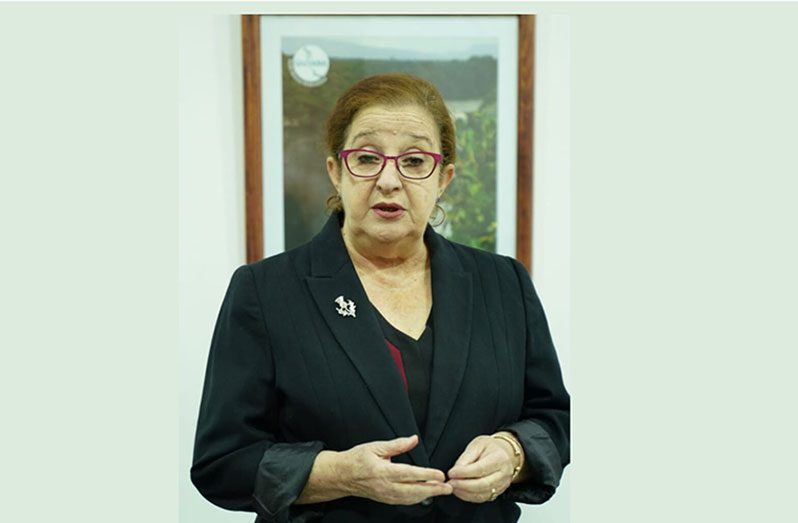Minister of Parliamentary Affairs and Governance, Gail Teixeira