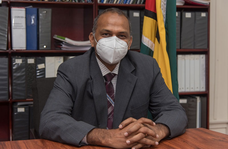 Minister of Health, Dr. Frank Anthony