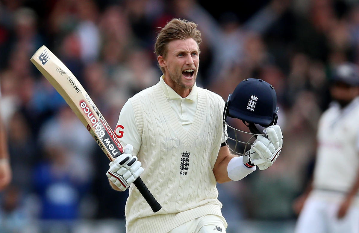 Joe Root celebrated his third century of the series on Thursday and the 23rd of his Test career.  (Getty Images)
