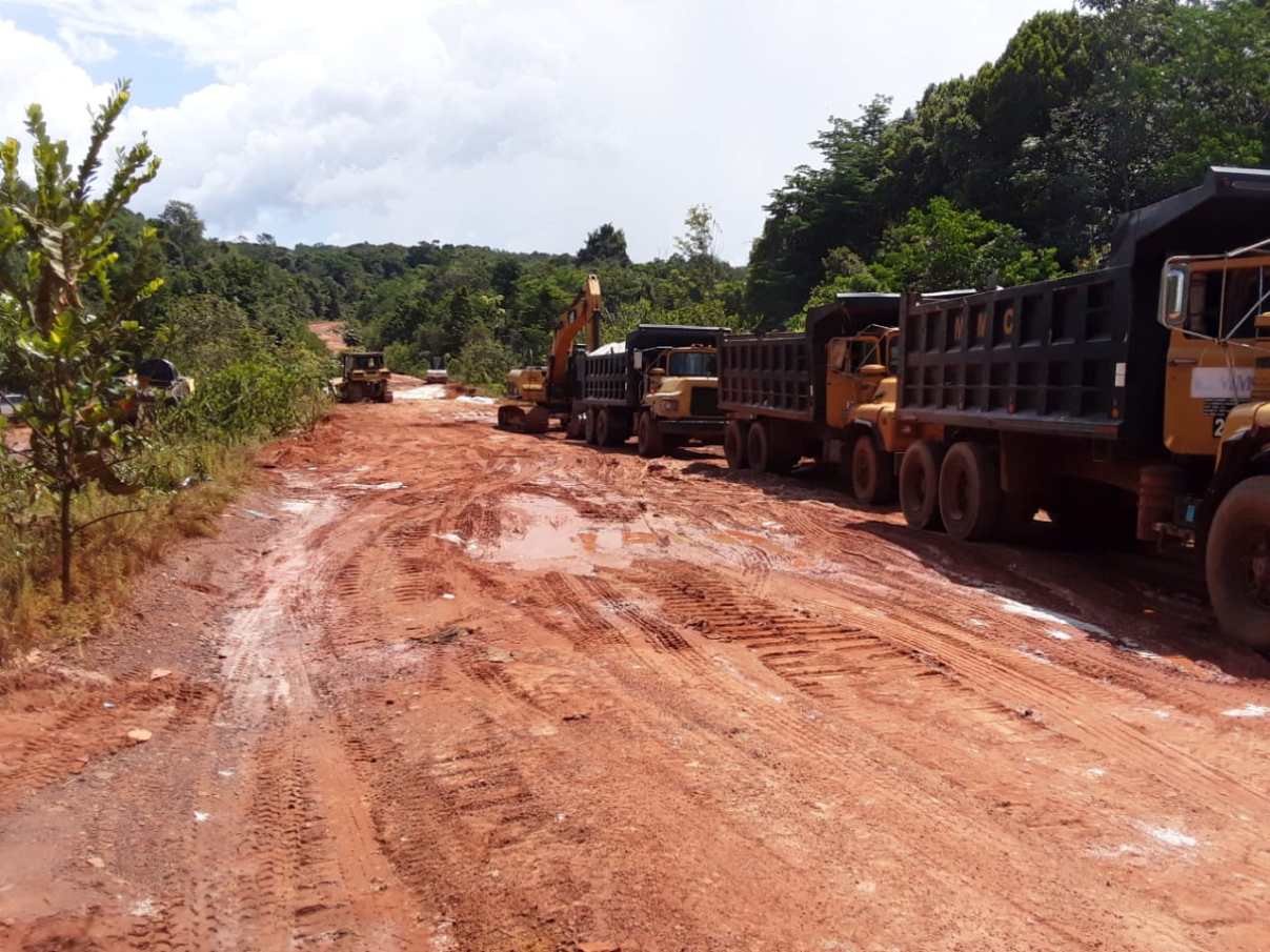 The Linden-Mabura corridor is once again open to light and heavy traffic