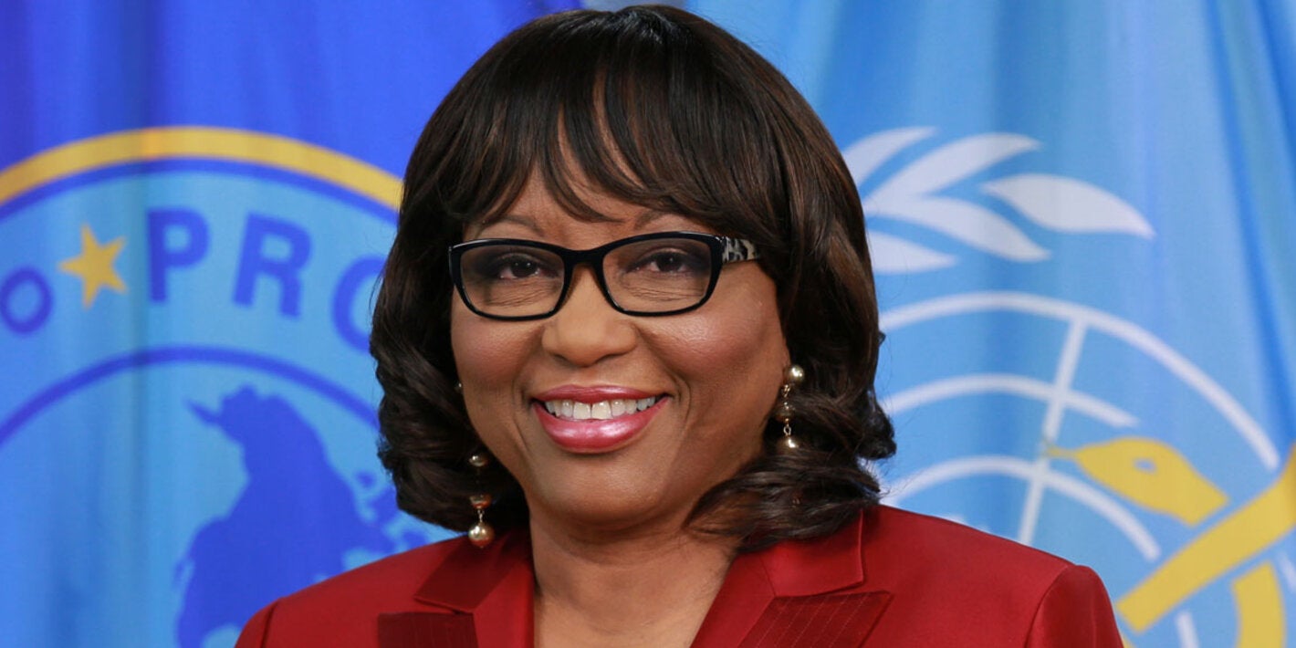 PAHO Director, Dr. Carissa F. Etienne