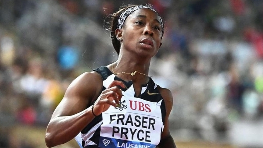 Olympic silver medallist Shelly Ann Fraser-Pryce  blazed to a meet record 10.60.