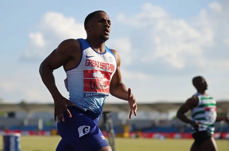 Britain's Olympic 4x100m relay silver medallist Chijindu Ujah