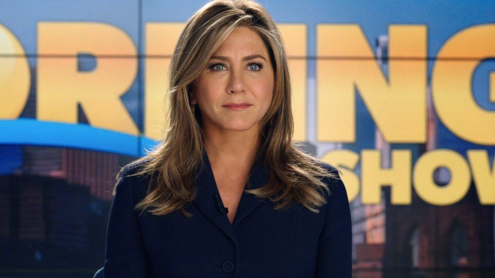 Aniston will star in the second series of The Morning Show, which launches in September (BBC/APPLE TV)