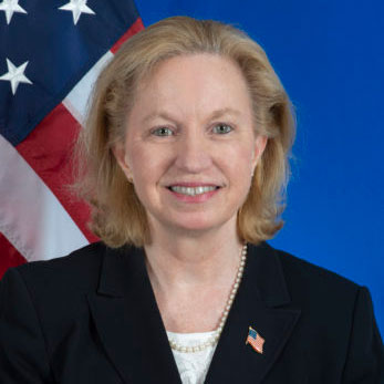 US Ambassador, Sarah-Ann Lynch 