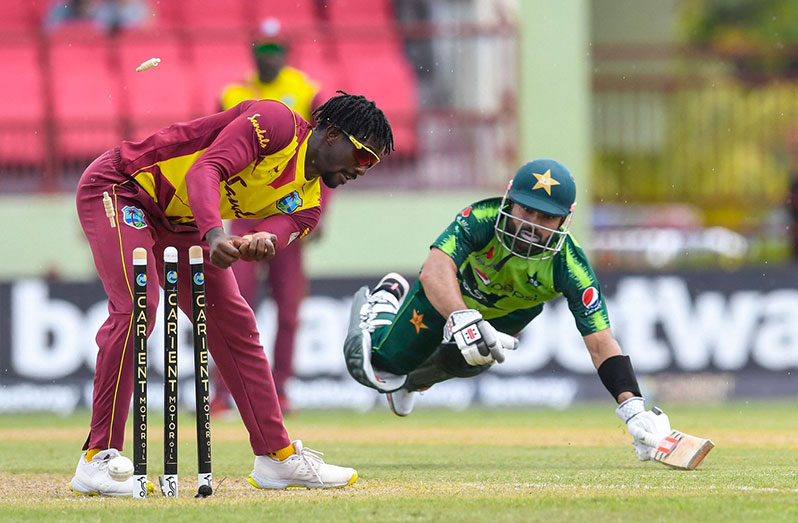 West Indies and Pakistan will hope the rain stays away today at the National Stadium