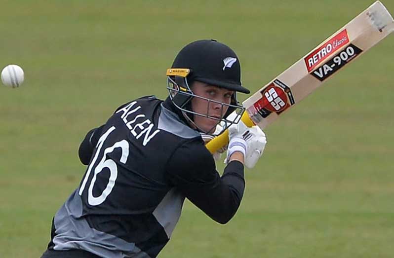 Finn Allen stayed true to his game  AFP via Getty Images