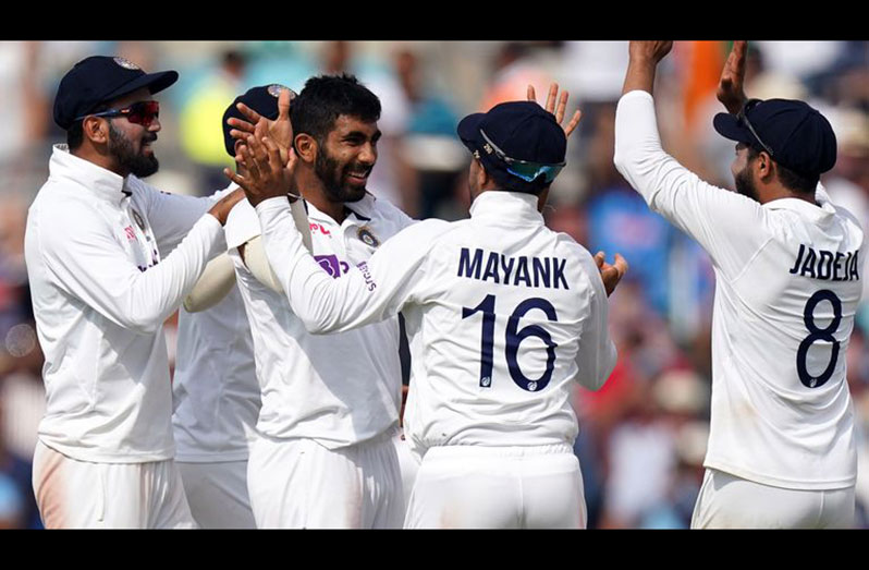 Jasprit Bumrah picked up two wickets in a devastating spell after lunch on the final day.