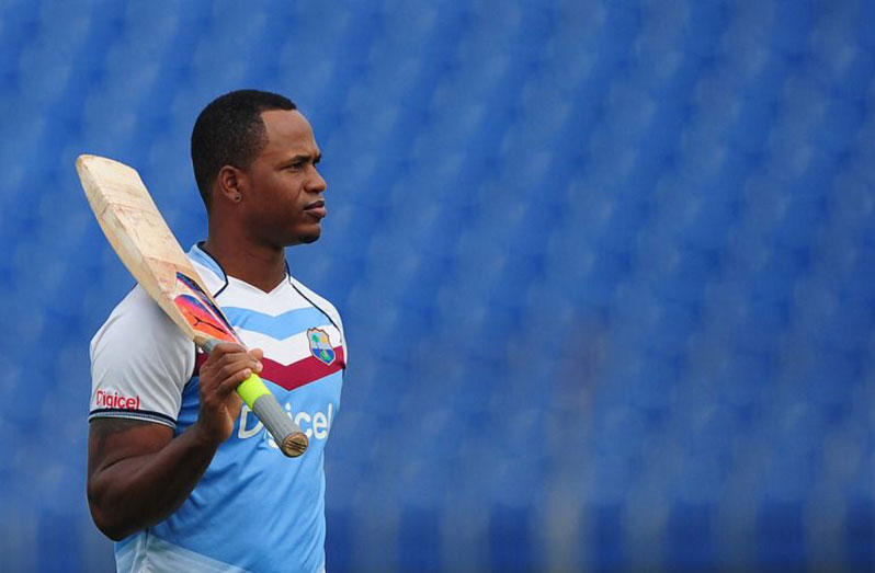 Marlon Samuels' charges relate to incidents that allegedly took place during the T10 league  (AFP/Getty Images)