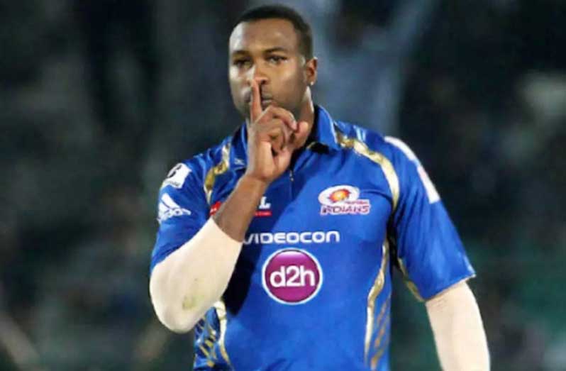 Kieron  Pollard became the first player in history to take 300 wickets and 10,000 runs in T20s.