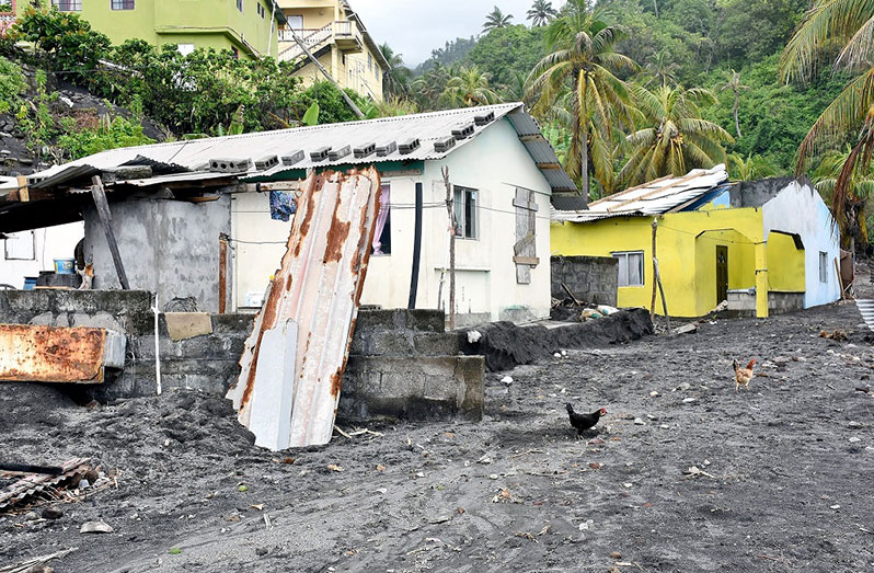 File photo of an affected area in St Vincent and the Grenadines which was visited by UN officials in August
