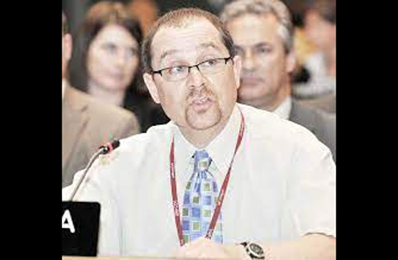 Canada’s High Commissioner to Guyana, Mark Berman