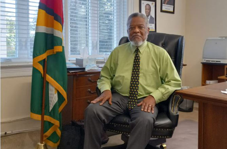 Guyana’s Ambassador to the US, Samuel Hinds