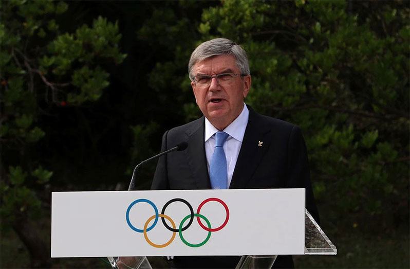 IOC president Thomas Bach