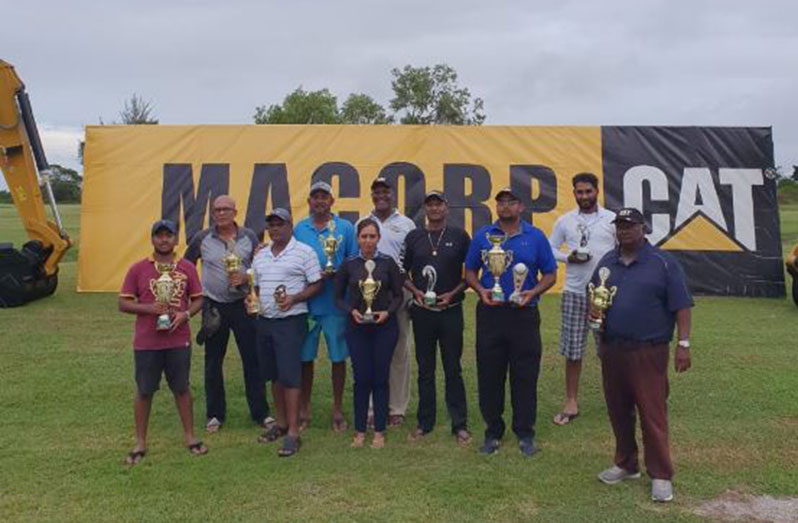 Some of the participants of the MACORP Golf Tournament