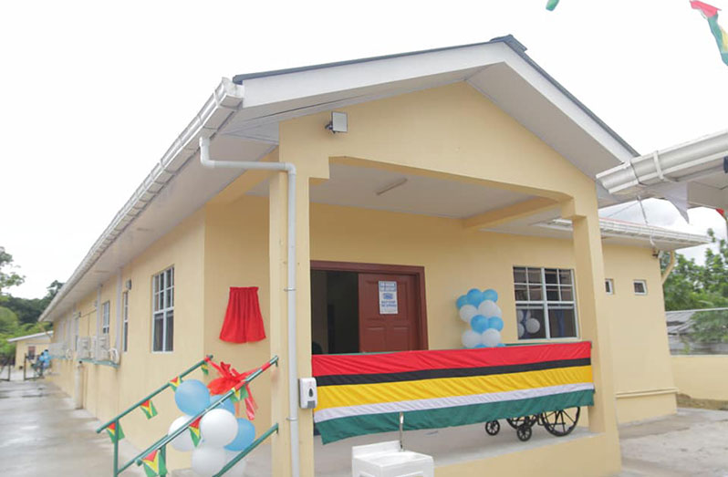 The state-of-the-art health centre at Supply, East Bank Demerara