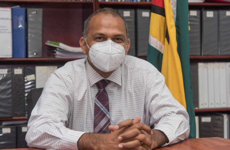 Minister of Health, Dr. Frank Anthony