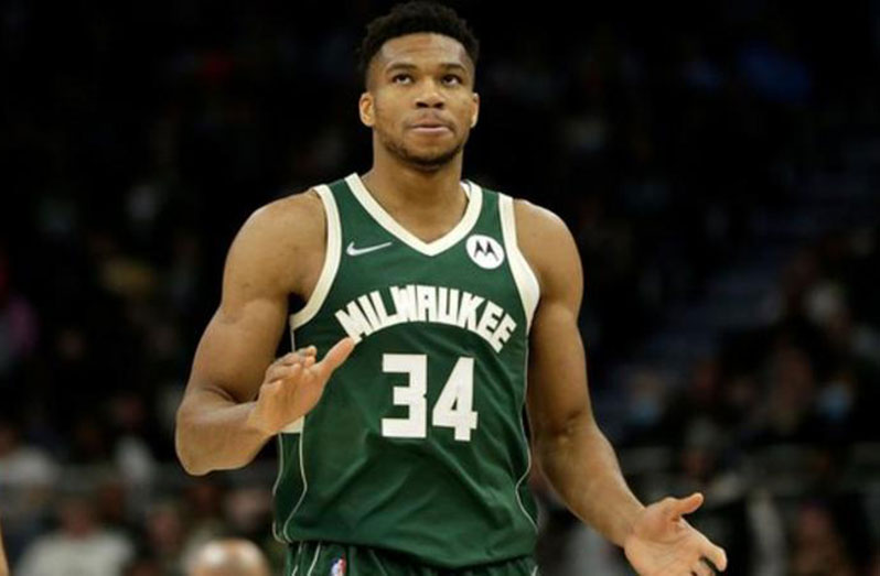 Giannis Antetokounmpo scored 12 points 8 rebounds 9 assists for the Bucks