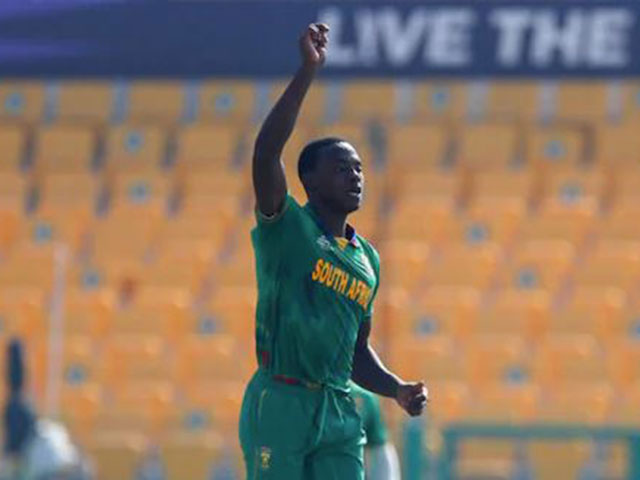 Pacer Kagiso Rabada was named player of the match for his 3-20.