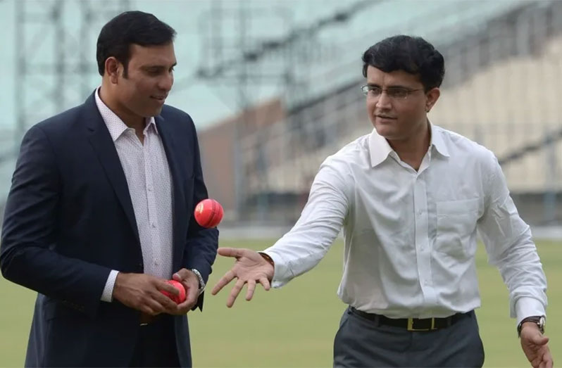 Teammates then, teammates now: VVS Laxman and Sourav Ganguly  (Getty Images)