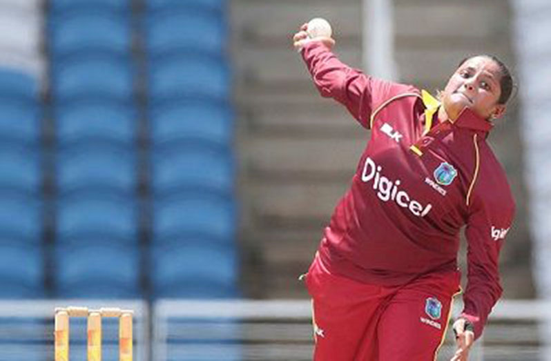 Off-spinner Anisa Mohammed