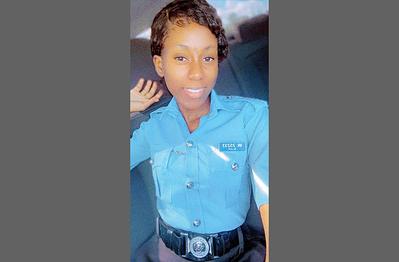 Woman police constable, Tatyanna Aaliyah Blair-Da Silva