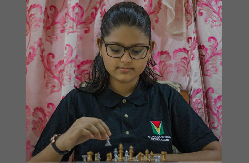 Thirteen-year-old Pooja Lam continues to improve. She was flawless in the female tournament.