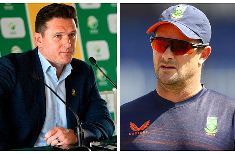 Graeme Smith (left) and Mark Boucher (Getty Images)