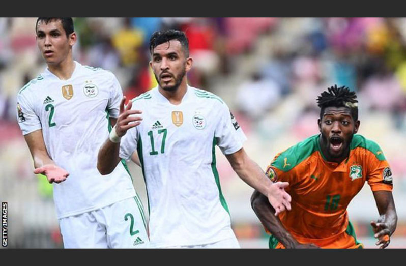 Algeria claimed offside for Ibrahim Sangare's header from a free-kick, but to no avail
