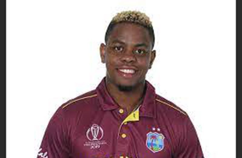 West Indies  batter Shimron Hetmyer