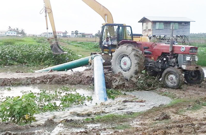 Additional tractor-operated pumps are slated to be sourced within the coming weeks