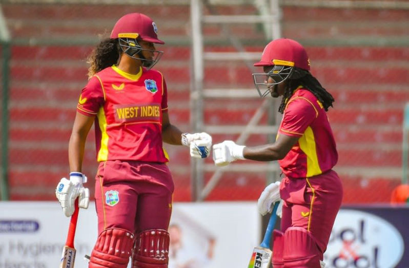 Hayley Matthews and Deandra Dottin smashed 25 without loss in the Super-over (PCB)