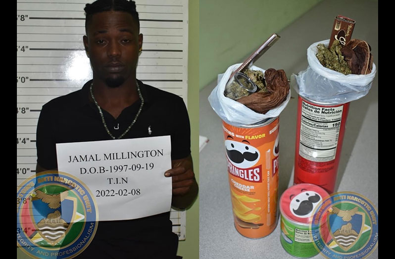 Jamal Millington and the alleged find