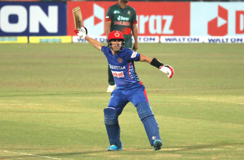 Rahmanullah Gurbaz has now converted each of his three ODI fifties into three-figure scores © BCB