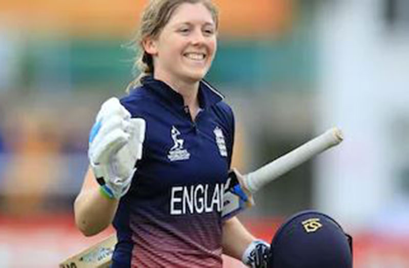 England  captain Heather Knight