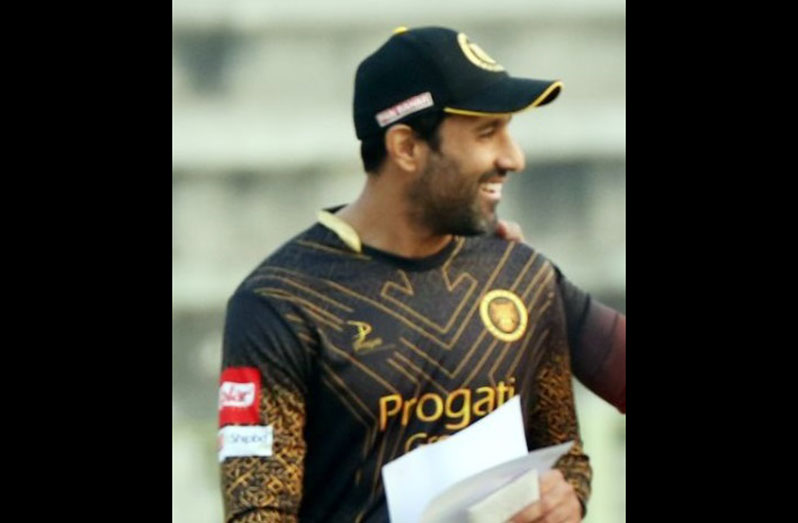 Ravi Bopara at Sylhet, yesterday (BPL)