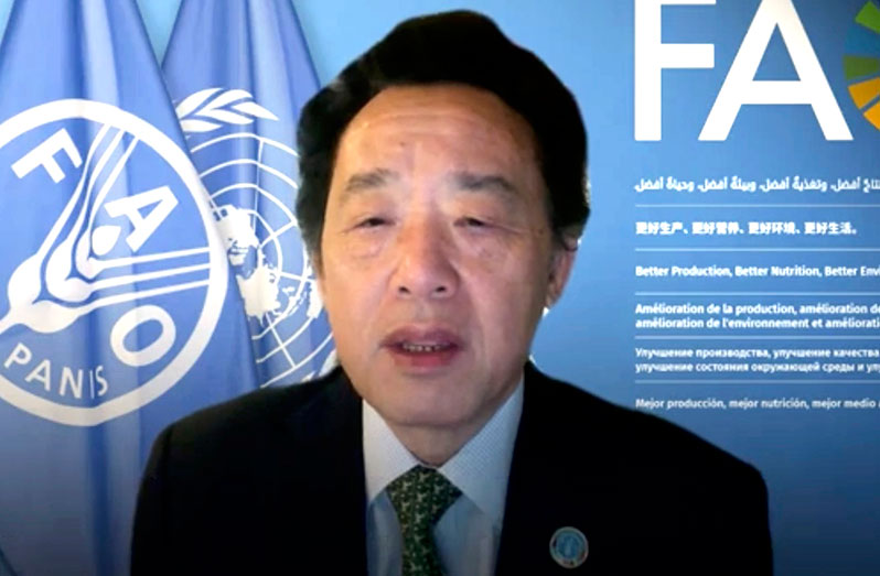 FAO Director-General, QU Dongyu