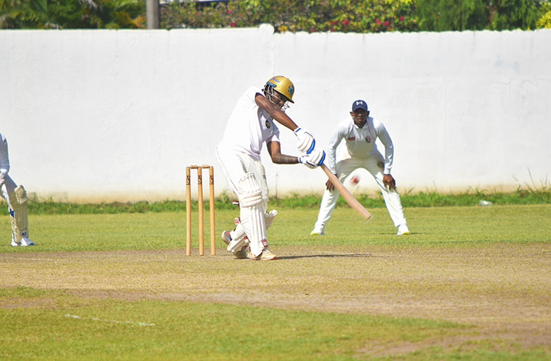 Trevon Griffith on the attack for DCC during his even 300